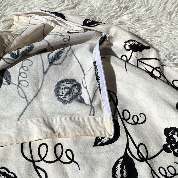 ASHLEY B White & Black & Sequin Full Skirt Sz 18W GUC - Picture 10 of 12